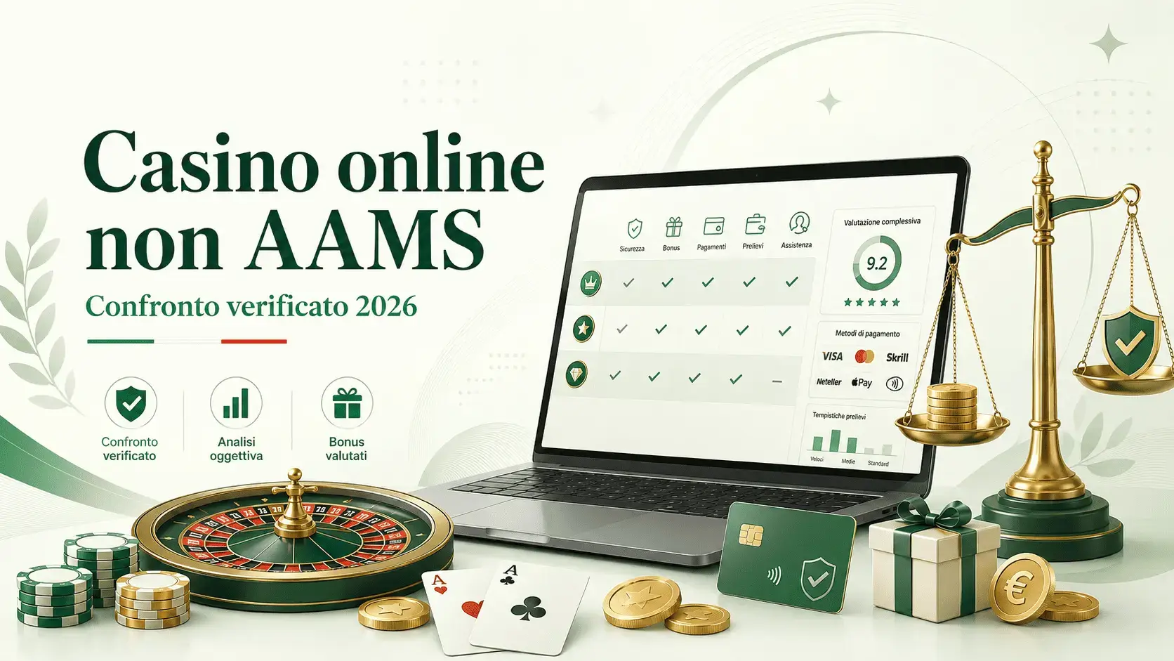 Casino online non AAMS: Recensioni e confronti 2026